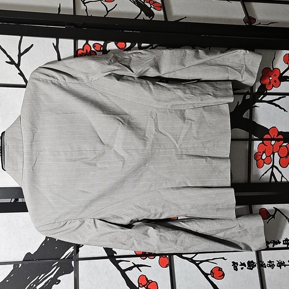 Theory Gray Pinstripe Blazer Jacket Size‎ Small - Picture 7 of 7
